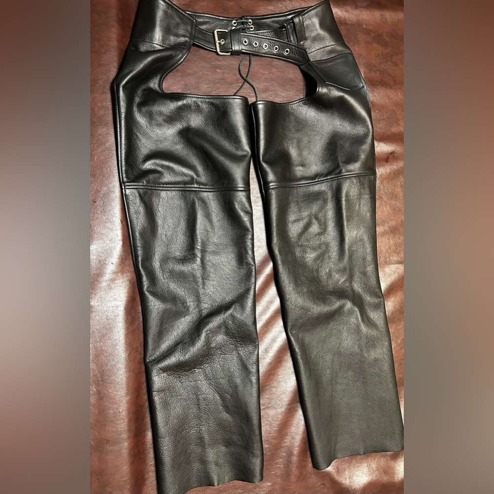 Wilsons Leather Black Chaps